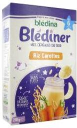 Blediner Riz Carottes - Boîte 210 g