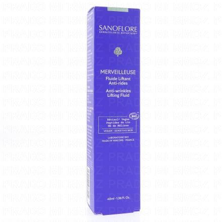 Merveilleuse Fluide Liftant Anti-Rides Bio 40ml