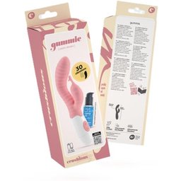 Gummie Rabbit Vibrator + Lubricante a Base de Agua