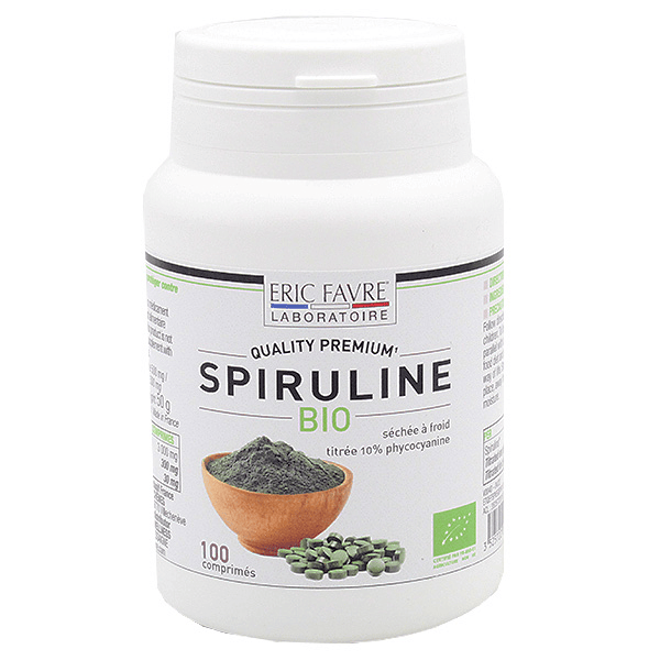 Tonus & Immunité Spiruline Bio 100 comprimés