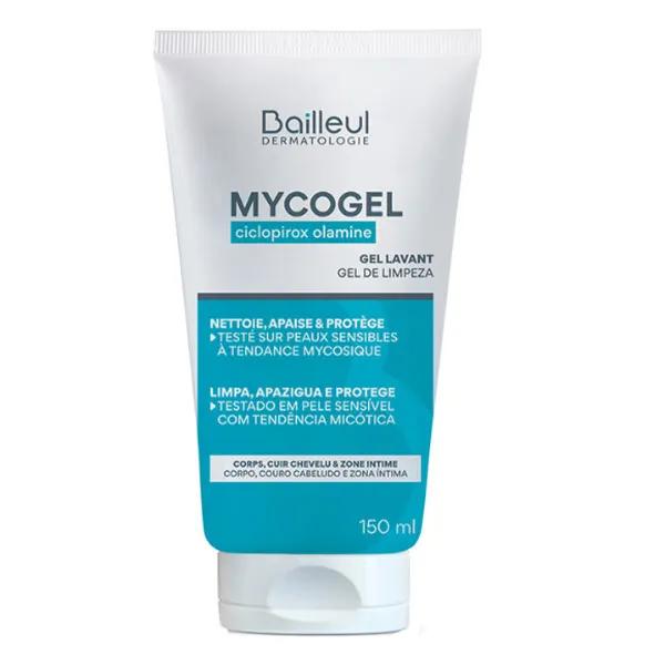 Mycogel Cyclopirox Olamine Gel Lavant 150ml