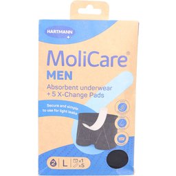 MoliCare® Sous-vêtement absorbant MEN L + 5 protections de rechange