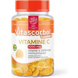 - Gommes 1000 - Complément alimentaire à base de Vitamine C 1000 mg - Vitalité et défenses immunitaires1 - Ingrédients Vegan - 30 Gommes - Programme de 1 mois - Elu produit de l'anné