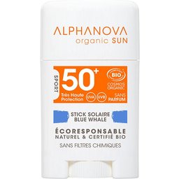 Stick Solaire Bleu Très Haute Protection Visage Spf50+