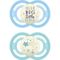 Pack Silicone Sucette Perfect Night +6m 2 Unités