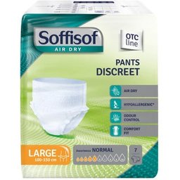 Air Dry Pants Discreet Normal L 100-150cm 7uts