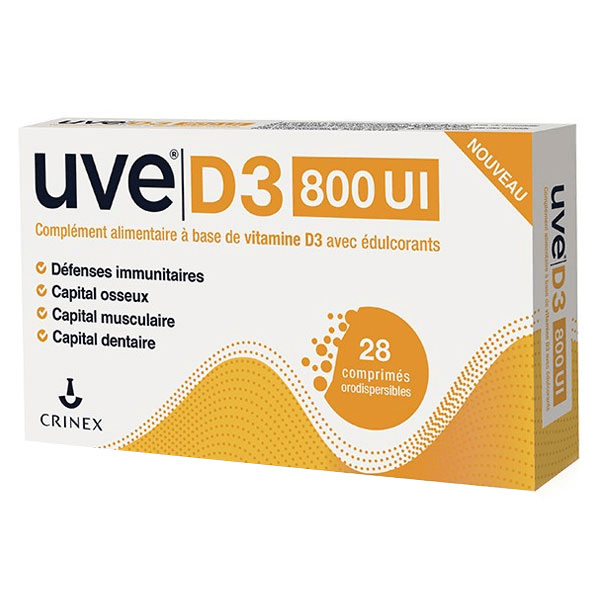 Uve D3 800UI 28 comprimés
