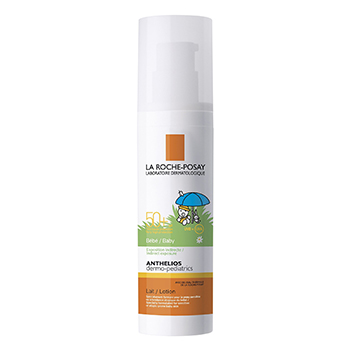 LA ROCHE-POSAY Anthelios Dermo-Pediatrics Bébé lait SPF50+ flacon pompe 50ml
