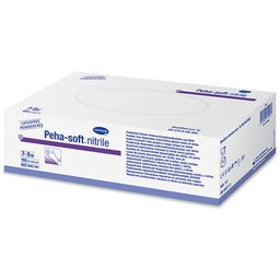 Peha-soft® Gants d'examen nitrile non poudrés et non stériles taille M 7 - 8