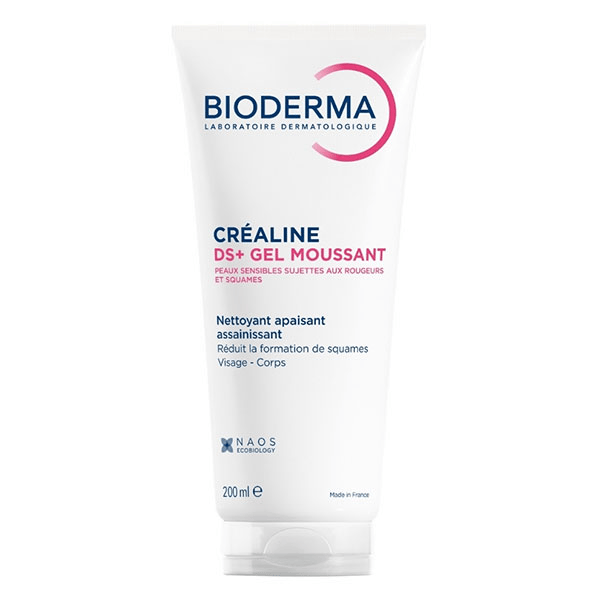 Créaline DS+ Gel Moussant Apaisant Assainissant Peaux Sensibles 200ml