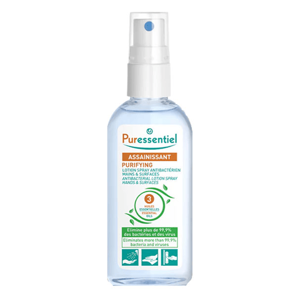 Assainissant Lotion Spray Antibactérien Mains & Surfaces 80ml