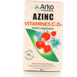 Azinc Naturel Vit C + Vit D 20comp