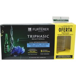 René Furterer Triphasic Reactional 12 Ampoules + Shampooing 100ml