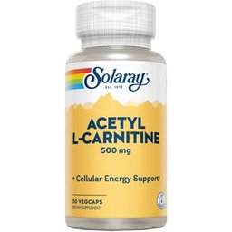 acetyl acétyl l-carnitine 500mg 30caps