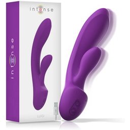 Luigi Vibrateur Rabbit Silicone Violet 1ut