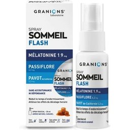 Spray Sommeil Flash Mélatonine 1,9mg 25 ml