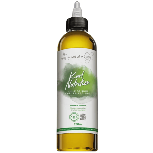 Kurl Nutrition Huile de soin capillaire 3-en-1 250ml
