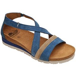 Sandalia Nahir Taupe Azul Talla 40 1ud
