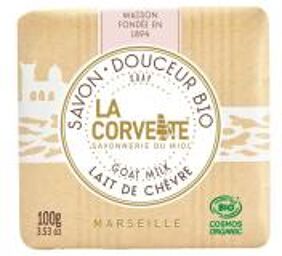 Savon Douceur Bio Lait de Chèvre – 100 g Cosmos Organic - Pain 100 g