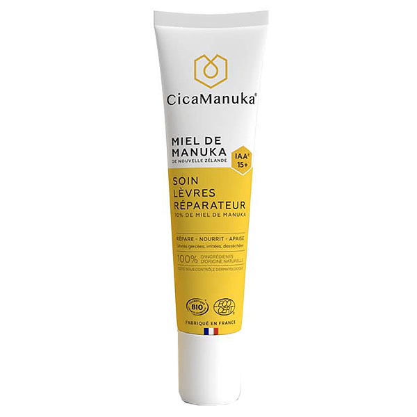 Soin des Lèvres Réparateur au Miel de Manuka IAA15+ Bio 15ml