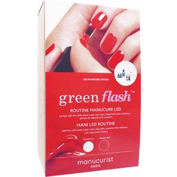 Routine Manucure Led Kit Hortencia et Poppy Red