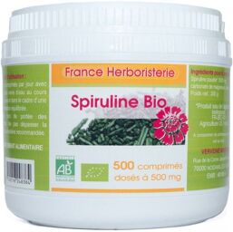 SPIRULINE ECOCERT 500 comprimés.