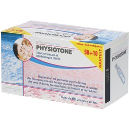 Physiotone® Solution nasale et ophtalimique stérile