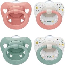 Family Love Sucette Silicone 6-18M 2uds