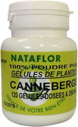 GELULES CANNEBERGE 120 gélules dosées 250 mg.