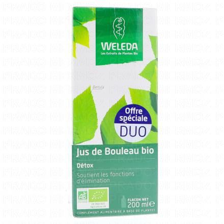 Jus de bouleau bio lot 2 x 200ml