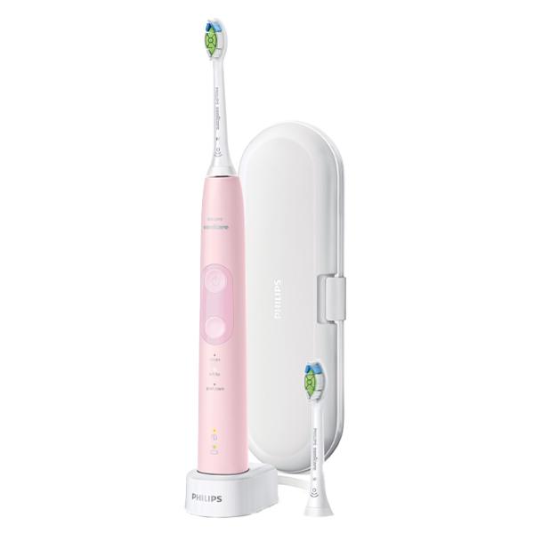Sonicare Conseil Brosse à Dents Électrique HX6856/29 ProtectiveClean 5100 Blancheur Rose