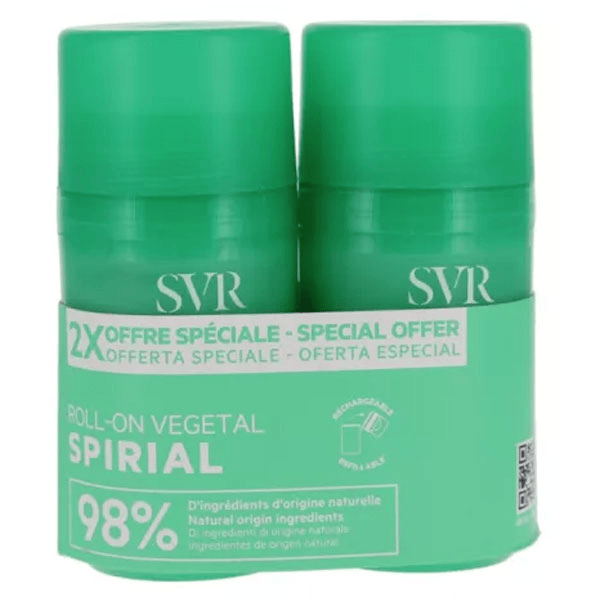 Spirial Duo Roll On Végétal - 50ml