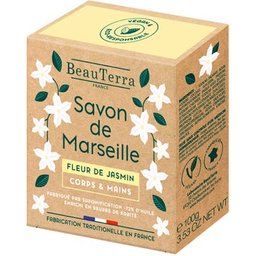 BeauTerra Savon de Marseille Fleur de Jasmin 100g
