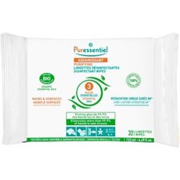 Lingettes Desinfectantes Mains Surfaces 32uts