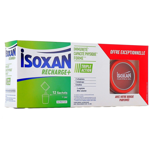 Pack Recharge+ 12 sachets + Bougie Parfumée