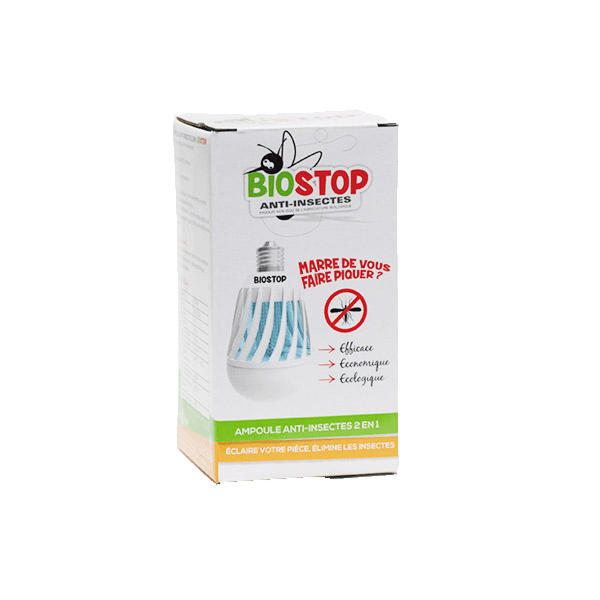 Ampoule Anti-Insectes 2 en 1