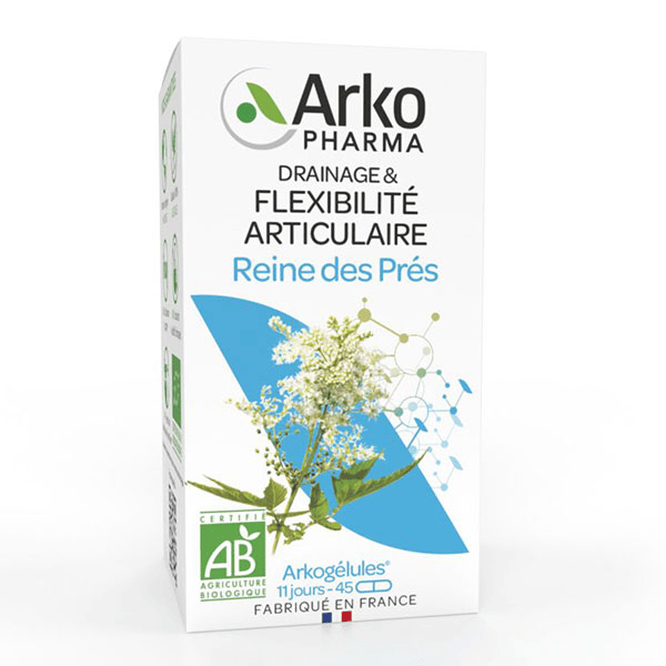 Arkogélules Drainage & Flexibilité Reine des prés 45 gélules