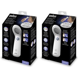 Braun No touch Thermomètre sans contact + contact BNT 300