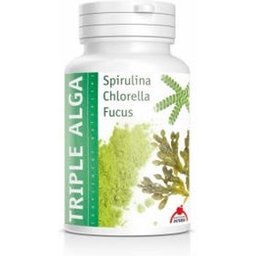 Triple Algues Chlorelle Spiruline Spiruline Fucus 120 Cap Intersa