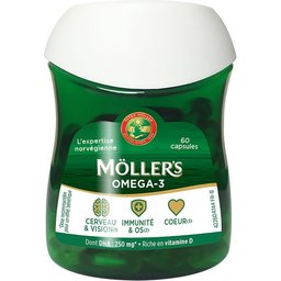 Möller’s – Oméga-3 Double 60 gélules