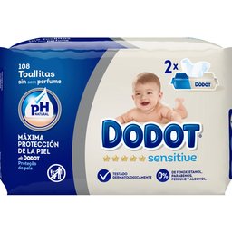 Sensitive Lingettes 108 unités