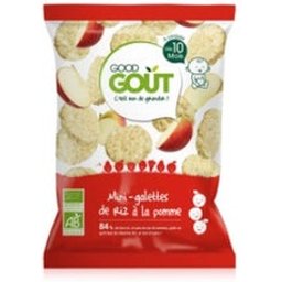 Minigalettes de Riz à la Pomme Bio Dès 10 Mois 40g