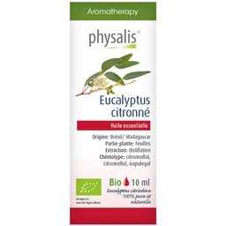 Physalis® Eucalyptus Citronné Huile Essentielle Bio