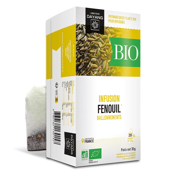 Infusion Fenouil Bio Ballonements 20 sachets