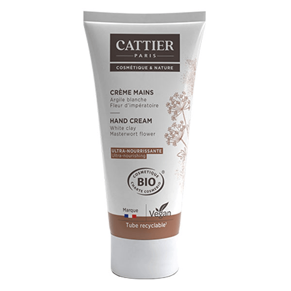 Argile Blanche Crème Mains Ultra-Nourrissante Bio 75ml