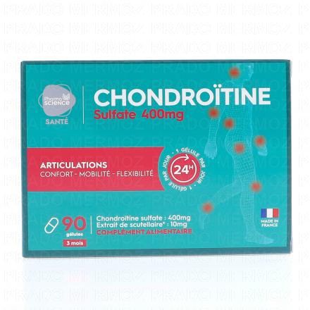 Chondroïtine sulfate 400 mg x90 gélules