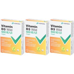 Verfora Vitamin D3 Wild 600 UI Vegan