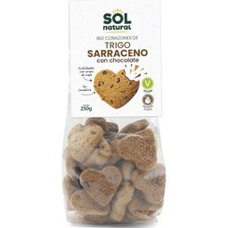 Cœurs de Sarrasin Maïs Chocolat Bio 250g