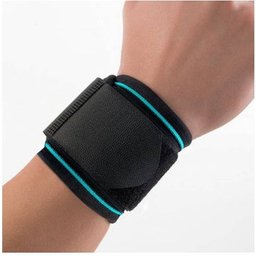 Bracelet Néoprène Velcro Noir Taille Unique 1pc