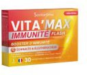 Vita'Max Immunité 30 Unités - Boîte 30 comprimés